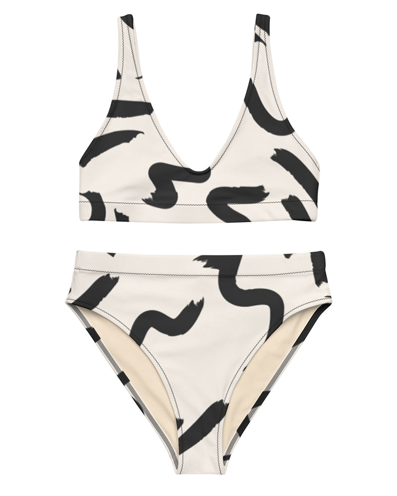 Strokes High-Waisted Bikini - Main Image