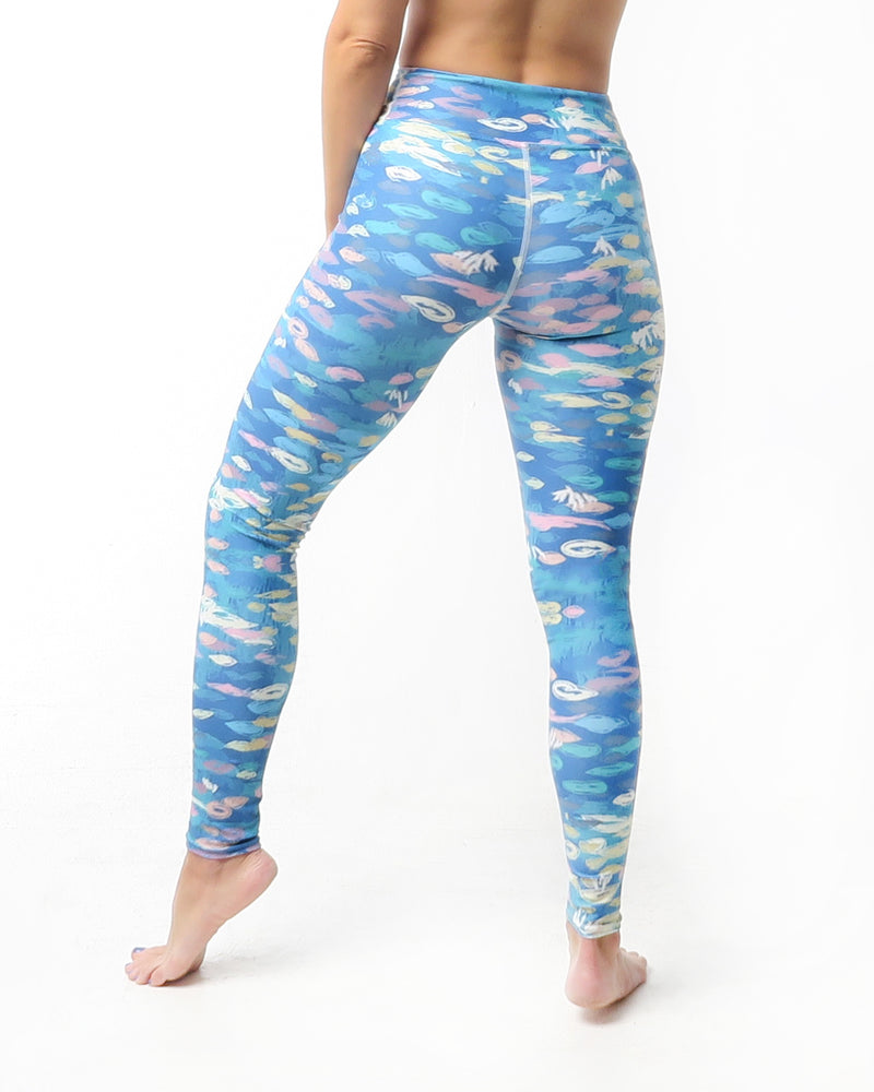Water Lilies Long Leggings – The Cool Ppl