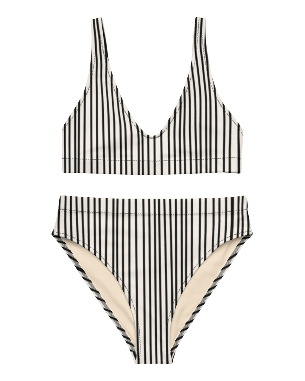 Lined High-Waisted Bikini - The Cool Ppl