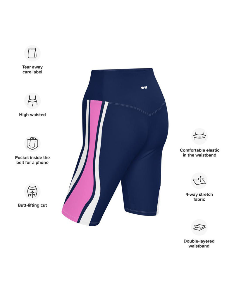 Pink Blow Pop Biker Shorts - The Cool Ppl
