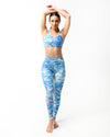 Water Lilies Sports Bra - The Cool Ppl