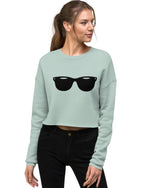 Sunglasses Crop Sweatshirt - The Cool Ppl